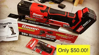 Honest Review of The Harbor Freight Bauer Cordless Oscillating Multi-Tool!