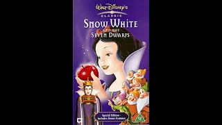 Opening to Snow White and the Seven Dwarfs UK VHS (2001)
