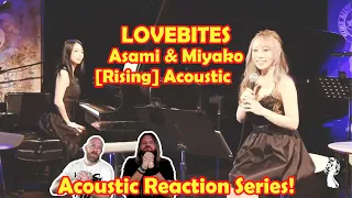 Musicians react to hearing LOVEBITES Asami & Miyako [Rising] Acoustic for the first time!