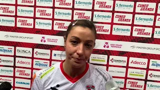 Cuneo-Milano 0-3, intervista Signorile