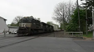 5/5/24 NS doublestack train west at Wernersville PA #shorts #short #video #viral #shortvideo #train