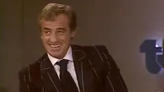 Jean-Paul Charles Belmondo - Interview on TV 1981 (French)