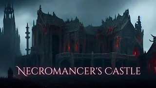 Necromancer's Castle Ambience and Music | grim dark fantasy ambience #ambientmusic