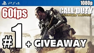 Call of Duty Advanced Warfare (PS4) Walkthrough PART 1 + GIVEAWAY 60fps [1080p] TRUE-HD QUALITY