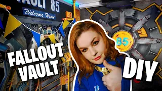 I made a FALLOUT VAULT - And you can too!