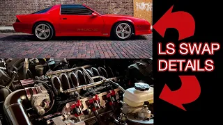 How I Swapped The LS3 in my Thirdgen Camaro Iroc-Z