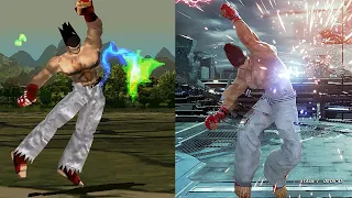 Tekken Only - Kazuya 10 Hit Combo Evolution Gameplay (1080p 60FPS) 2022