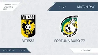 AFL19. Netherlands. Eredivisie. Day 5. Vitesse - Fortuna Buro-77.