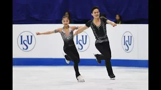 07 PRK Tae Ok RYOM & Ju Sik KIM - 2018 Four Continents - Pairs SP