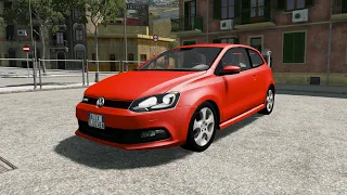 BeamNG.drive - Volkswagen Polo GTI 2010 - Car Show Test Drive Crash . 4K 60fps.