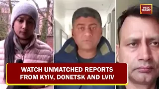 Real Warzone Up Close And Very Real | Watch Unmatched Reports From Kyiv, Donetsk And Lviv