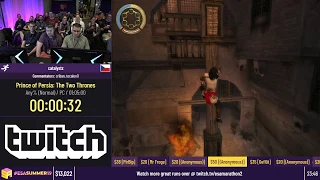 Prince of Persia: The Two Thrones [Any% (Normal)] by catalystz - #ESASummer19