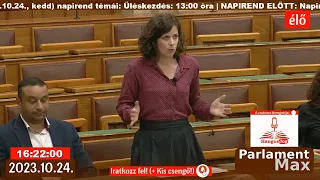 Azonnali Kérdések Órája ParlamentMax 2023.10.24. | ParlamentMax támogatója Hangosjog.hu.