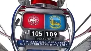 Atlanta Hawks vs Golden State Warriors - March 1, 2016