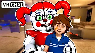 Circus Baby is Gregory's NEW MOM! in VRCHAT