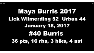 Maya Burris Lick v urban