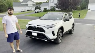 2022 RAV4 Prime XSE (Plug-in Hybrid) with Premium Package Walkthrough and Review