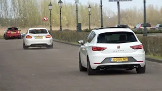 Sportscars Accelerating LOUD - Abarths, Loud M2 F87, VW R36, Cupra 300, 7R, Mustang, Polo GTI Etc!