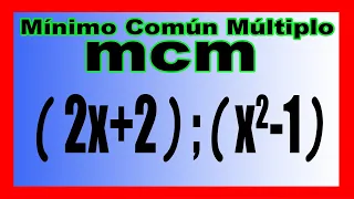 ✅👉 Minimo comun multiplo de fracciones algebraicas