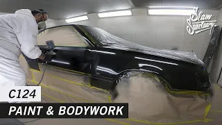 Mercedes-Benz W124 Classic Coupe project - Paint & Bodywork | Slam Sanctuary Customs C124 EP3