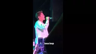 Asher Angel performing Snow Globe Wonderland