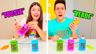 TELEPATIA DEI TELEFONI SLIME CHALLENGE!