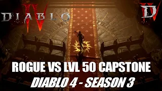 Rogue VS Cathedral of Light Capstone Dungeon - World Tier 2 (Lvl 50) - Diablo 4 Season 3