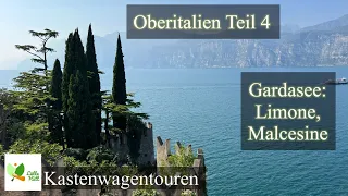 VLOG 81 mit dem Wohnmobil nach Norditalien - Teil 4 : Gardasee Limone Malcesine