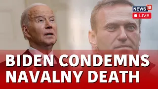 U.S President Joe Biden Reacts On Putin's Critic Alexei Navalny's Death | Alexei Navalny News LIVE