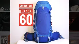 Рюкзак Outventure trekker 60 который лучший в своей линейке!