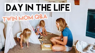 Instagram Twin Q&A | Day in the Life Mom of Twins | Kendra Atkins