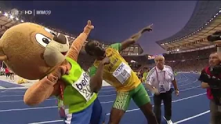 Usain Bolt's 200m World Record, Berlin, 2009