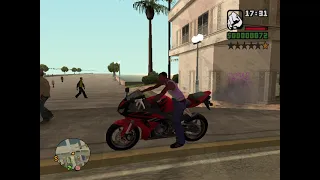 Riding Motorbike in GTA Sanandres' #GTA #gtasanandreas #game #gaming #videogames #gtaonline