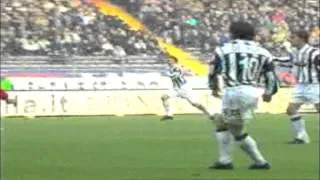 Serie A 2001-2002, day 21 Juventus - Lecce 3-0 (Conte, Trezeguet, Del Piero)