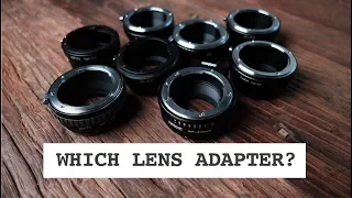 Do lens adapters affect image quality?