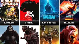 All Villains Evolution From Godzilla Movies (1954-2024)