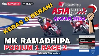 FULL RACE 2 MK Ramadhipa The Winner Asia Talent Cup Qatar 2024 | Full Senyum Pemerus Veda Ega