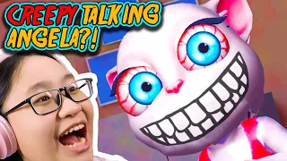 This Cat is SO CREEPY!!! - Creepy Talking Angela??!!