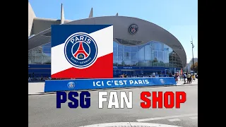 PARIS Saint-Germain Fan shop! Paris. France.