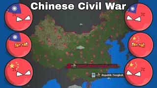 Chinese Civil War - Worldbox Timelapse