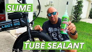 Installed Slime Tube Sealant On My Lectric XP Fat Tire Ebike