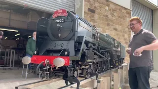 7 1/4” gauge Duke of Gloucester Steam Test