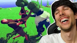 Quando Tua Mamma Ti Costringe a Mangiare BROCCOLI! | Totally Accurate Battle Simulator #4