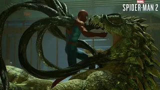 Lizard Boss Fight With The Classic Suit - Marvel's Spider-Man 2 (4K 60fps)