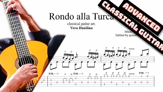 Rondo alla Turca TAB - classical guitar tabs (PDF + Guitar Pro)