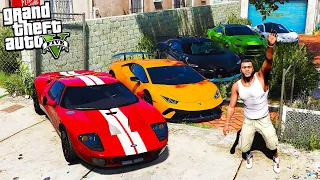 УГОН ДОРОГИХ СПОРТИВНЫХ МАШИН В ДОМ ФРАНКЛИНА В ГТА 5 МОДЫ! ОБЗОР МОДА В GTA 5! ИГРЫ ВИДЕО MODS