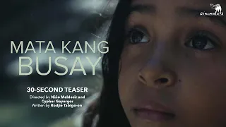 Mata Kang Busay - Official Trailer - Omar Ezra Gelpe - Cinemalaya 2022 Short Film - Tagalog