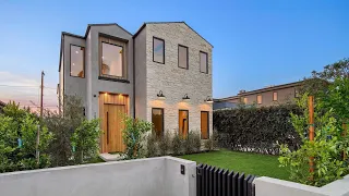 $3,898,000! Nicely contemporary home in Venice is filled with designer details and custom finishes