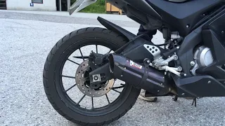 Yamaha yzfr125 Mivv backfire