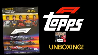 F1 TOPPS UNBOXING - scopriamo l'album e tutte le figurine!